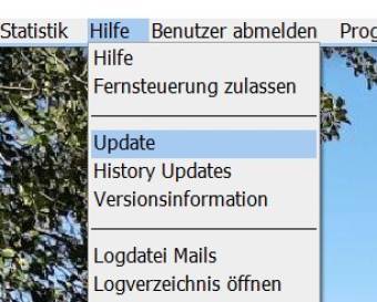 Update starten
